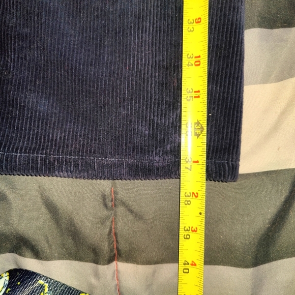 Women's petite Jones New York blue corduroy pants size 4P. - Picture 7 of 7